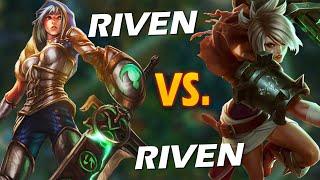 THE MOST INTERACTIVE MATCHUP FOR RIVEN IS HERSELF