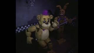 Fredbear Golden Freddy bailando con Attack of the Killer Queen de fondo