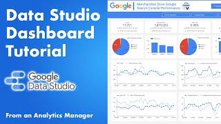 Google Data Studio Dashboard Tutorial | Data Studio Tutorial