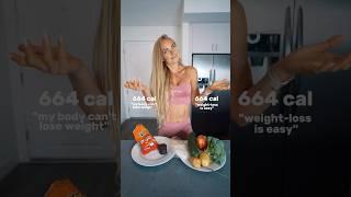 665 calories │ the difference 