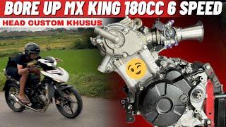 BORE UP MX KING PISTON 63MM 180CC HEAD CUSTOM