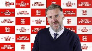 Gareth Southgate reacts to Slovakia win