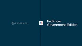 ProPricer Government Edition