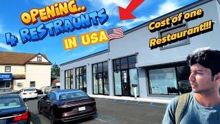 How Much Does It Cost to Open 4 Restaurants in the USA!!! | /