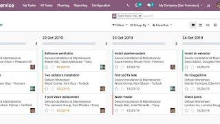 Field Service Management #OdooWebinar - Deliver Excellent Services to your Customers Onsite