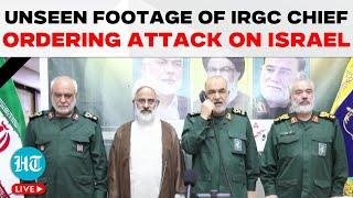 Iran Attacks Israel LIVE | First Visuals Of IRGC Ordering Missile Attack on Israel | Iran Vs Israel