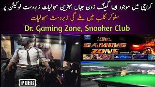 Largest Gaming Zone in Karachi Pakistan| Snooker Club| Dr Gaming Zone Gulshan e Maymar