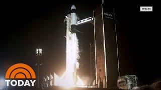 SpaceX Launches 4 Astronauts To International Space Station | TODAY