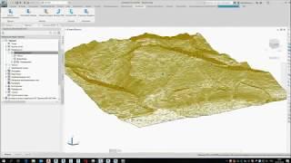 CIvil 3d: импорт рельефа USGS, импорт точек по мировым координатам.