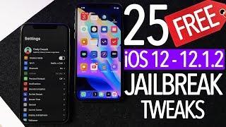 Top 25 Best FREE iOS 12 Jailbreak Tweaks!