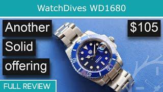 WatchDives WD1680   Full review
