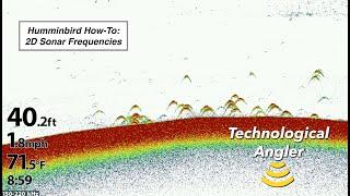 Humminbird HELIX Quick Tip: 2D Sonar Frequency