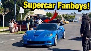 TAKING MY C6 ZR1 TO AN EXOTIC CAR MEET!!!