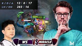 Miracle- DESTROYS WS, the First Dota 2 Player to Reach 15K MMR 