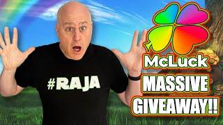 EPIC LIVE Slot Play & HUGE GIVEAWAY at Mc Luck