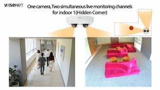 [Hanwha Techwin] 2CH Multi-directional Camera with Exchangeable lens Demo_PNM-9000VD