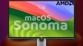 Effortless macOS Sonoma Dual Boot with Windows On Any AMD PC 2025