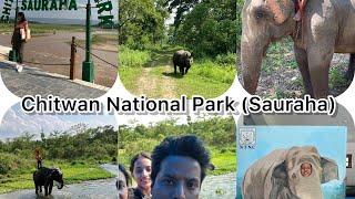 Chitwan national park (sauraha)/Jeep safari/ jungle safari in chitwan/ samanavlog