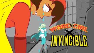 Word Girl Vs Miss Power ( WORD GIRL X INVINCIBLE ANIMATIC)