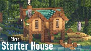 2 Player Starter House for Survival Minecraft  | Tutorial!