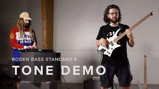 Boden Bass Standard 4  - Tone Demo (feat. Ryan Hurst, Brekky Boy) | .strandberg* Guitars