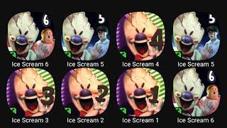 Ice Scream 6  Ice Scream 5  ice Scream 4  Ice Scream 3  Ice Scream 2  Ice Scream 1 