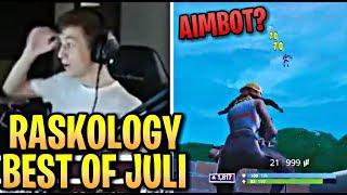 RASKOLOGY MEIST GESCHAUTE CLIPS JULI  | BEST OF RASKOLOGY JULI FORTNITE  | RASKOLOGY AIMBOT?