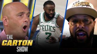 Celtics defeat Mavericks to win 18th Championship, Jaylen Brown wins Finals MVP | THE CARTON SHOW