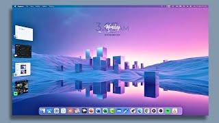 Windows 11 Desktop With A Little Touch Of macOS