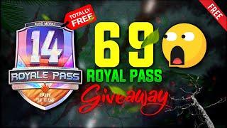 SEASON 14 (69) ROYAL PASS GIVEAWAY |KHEL BC GIVEAWAY