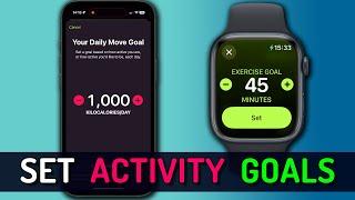 How to Change your Activity Goals on Apple Watch and iPhone