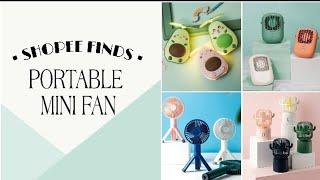 SHOPEE FINDS+links: PORTABLE MINI FAN