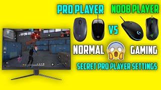 Free Fire pc Normal Mouse Best One tap Settings | Normal Mouse Dpi Settings | Normal Vs Gaming mouse