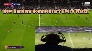 New Random Commentary Every Match - PES 2021 & Football Life 2025