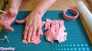 How to make a quick pattern of clothes for dolls BJD - Part 2 | Puppet World