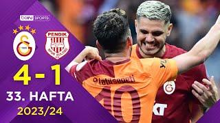 Galatasaray (4-1) Siltaş Yapı Pendikspor | 33. Hafta - Trendyol Süper Lig 2023/2024