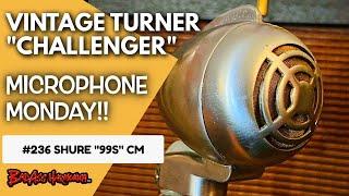 Best Blues Harmonica Microphones | Turner CX Vintage Bullet Space Age  - Microphone Monday 236