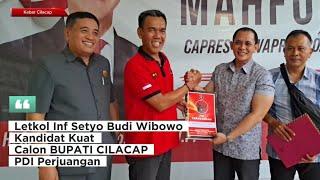 Mengejutkan, Setyo Budi Wibowo Matap Maju Calon Bupati Cilacap dari PDI Perjuangan