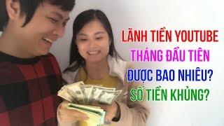 Lần đầu tiên lãnh tiền youtube sau 4 Tháng Được Bao Nhiêu | Làm Youtube Kiếm Tiền Khủng