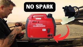 Get Your Generator Going: No-Spark in Honda EU2000i Inverter & Swapping the Engine Stop Switch