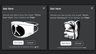 ALL NEW FREE ITEMS ON ROBLOX AND ROBLOX PROMO CODES 2023