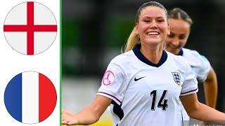 England vs France | Highlights | U19 Women's European Championship 20-07-2024