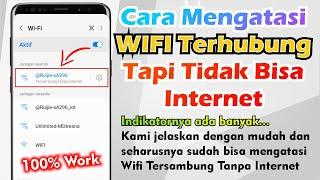 Cara Mengatasi Wifi Terhubung Tapi Tidak Bisa Internet | Cara Mengatasi Wifi Tidak Ada Internet