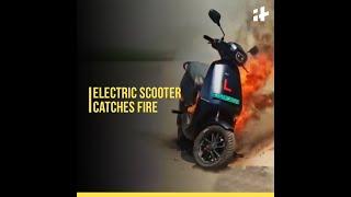 Ola electric scooter catches fire in Pune; raises concerns