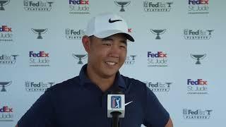 Tom Kim Sunday Interview 2024 Fedex St Jude Championship