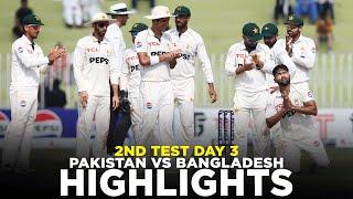 Full Highlights | Pakistan vs Bangladesh | 2nd Test Day 3, 2024 | PCB | M8A1K