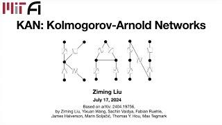 Ziming Liu | KAN: Kolmogorov-Arnold Networks