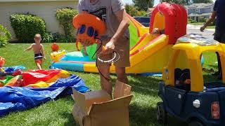 Pogo Bounce House Unboxing and Set up