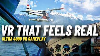 The BEST VR FLIGHT SIM is absolutely BREATHTAKING // ULTRA MSFS VR 4090 Gameplay