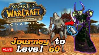 Turtle WoW Classic Day 6 - First Journey to Level 60 Warlock | Wailing Caverns Time